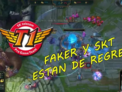 Faker y el nuevo SKT no decepcionan en su primera partida juntos