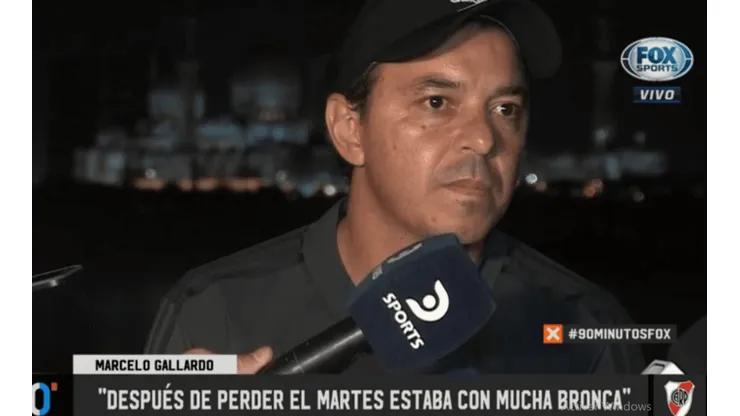 Foto de Marcelo Gallardo, entrenador de River.
