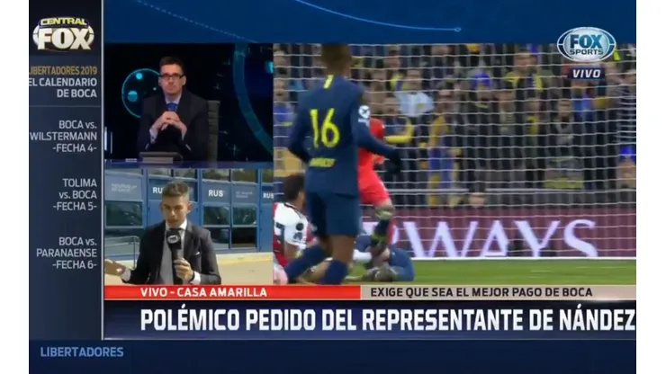Nahitan Nández podría irse a España.