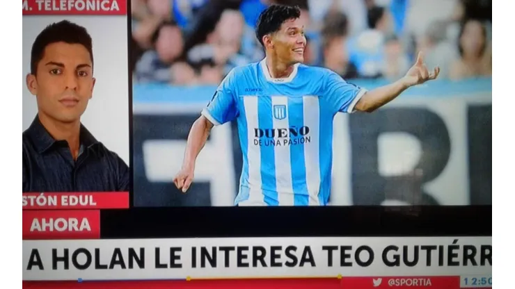 Insólito: Teo interesa en Avellaneda.