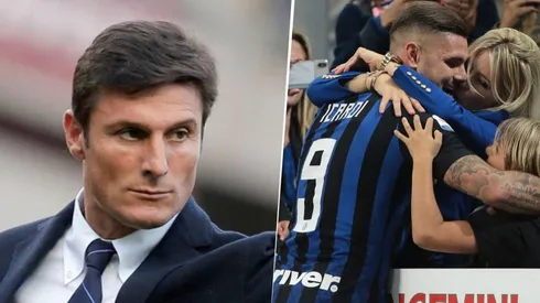 La pelea menos pensada: Zanetti salió a pegarle a Wanda Nara