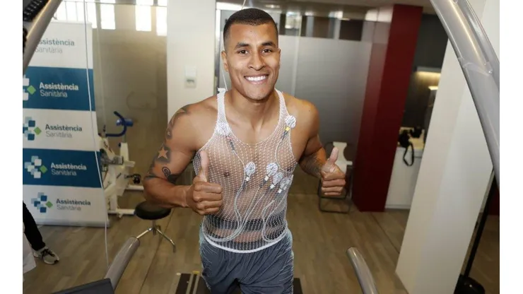 NUEVO RUMBO. Jeison Murillo jugará en el Barcelona hasta el final de la temporada.