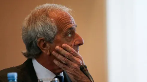 NO ESTÁ TRISTE. Rodolfo D'Onofrio tomó de una manera muy particular la derrota (Foto: Getty).