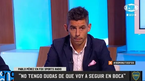 En 90 Minutos alegraron al hincha de Boca: Pablo Pérez está cerca de irse
