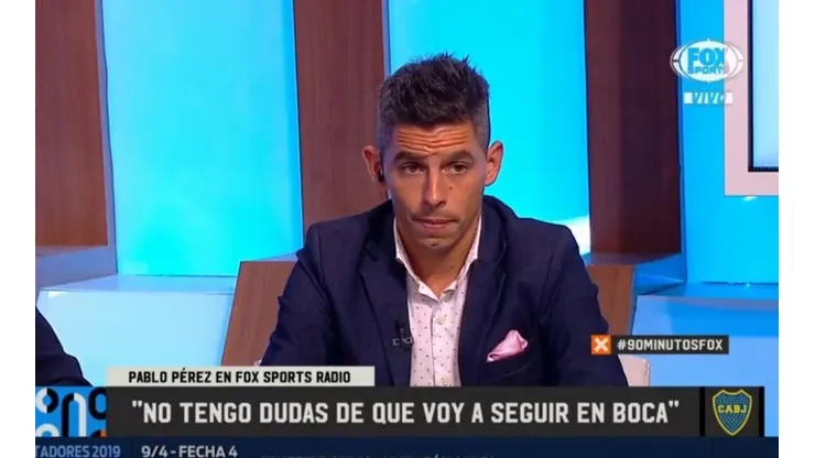 En 90 Minutos alegraron al hincha de Boca: Pablo Pérez está cerca de irse