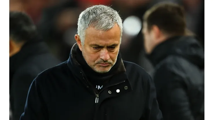 Foto de José Mourinhom entrenador de Manchester United.