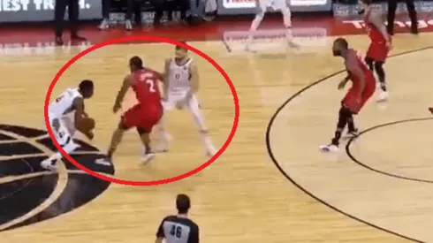 Kawhi Leonard roba a Victor Oladipo y se escapa para clavarla