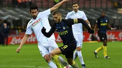 Chievo Verona vs Inter por la Serie A.