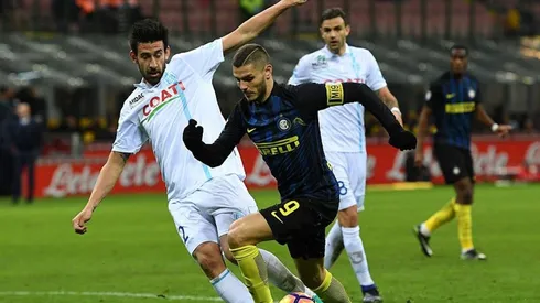 Chievo Verona vs Inter por la Serie A.