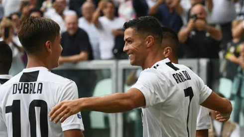 Juventus vs Roma por la Serie A.