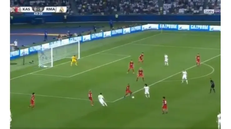 Toque mágico de Marcelo y Bale adelantó al Real Madrid
