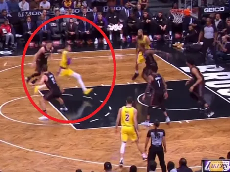 Como Kobe Bryant: Kyle Kuzma se eleva con la clavada de la noche en la NBA