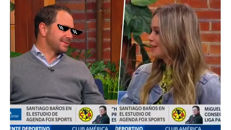 Foto de los dos protagonistas en Fox Sports.