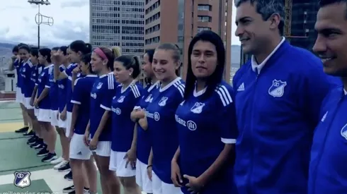 Millonarios presentó su equipo femenino