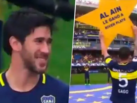 Suma estrella: el video de un hincha de River para burlar los festejos de Boca ante la derrota con Al Ain