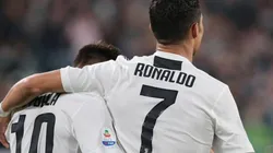 Juventus vs Roma por la Serie A.