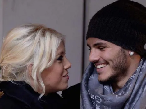 Wanda Nara se robó todas las miradas en la fiesta del Inter