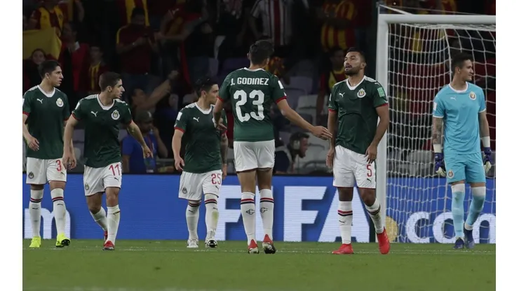 Foto de los jugadores de Chivas.