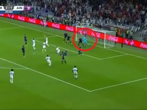 Comenzó el show de Franco: mientras River sufre, Armani ya metió un atajadón