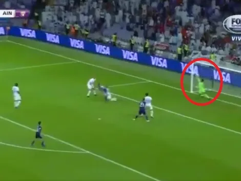 Con dos grandes atajadas, el arquero del Al Ain le dijo que no por duplicado a Santos Borré