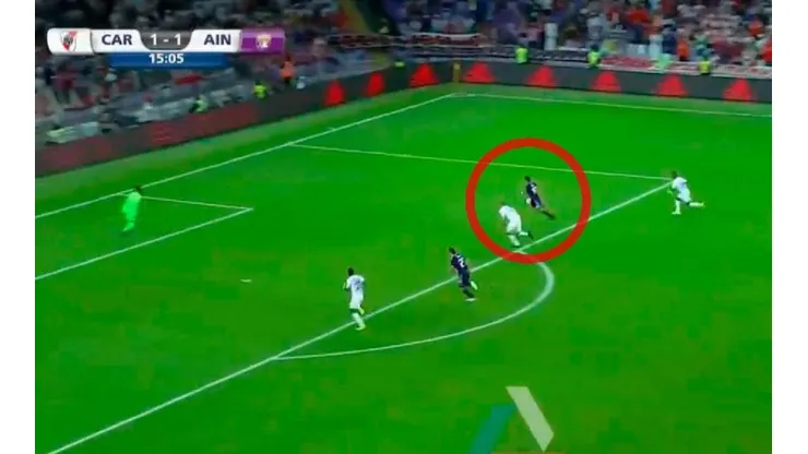 Prendido fuego: otra vez Borré dio vuelta el partido para River
