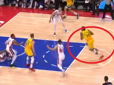 Giro 360 y clavada desde la línea de libres: Giannis Antetokounmpo es Superman