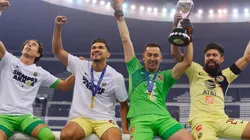 América celebra su título.