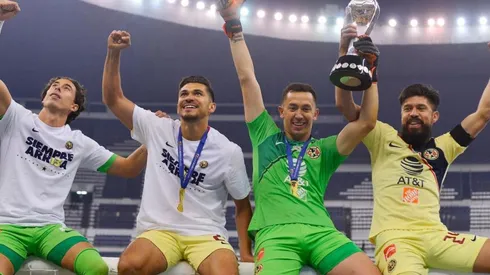 América celebra su título.