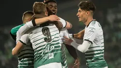 Jonathan Rodríguez no se entrenó con el equipo.