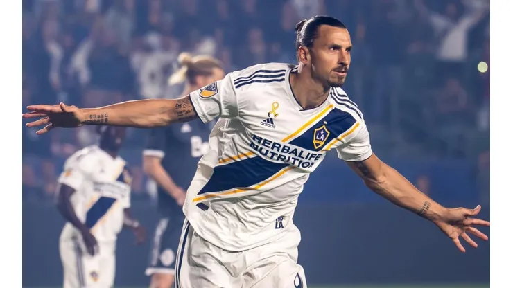 Zlatan Ibrahimovic en Los Ángeles Galaxy.