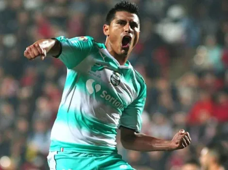 Osvaldo Martínez se despidió de Santos en forma oficial