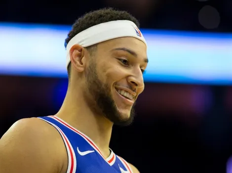 Se viraliza vídeo de burla a Ben Simmons encestando triples en una práctica