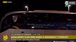 El insólito incidente que el micro de River padeció llegando al hotel