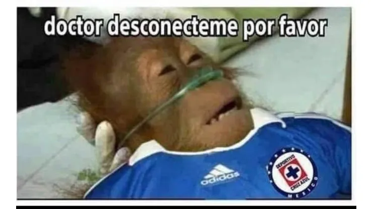 Los memes no perdonaron a Cruz Azul.