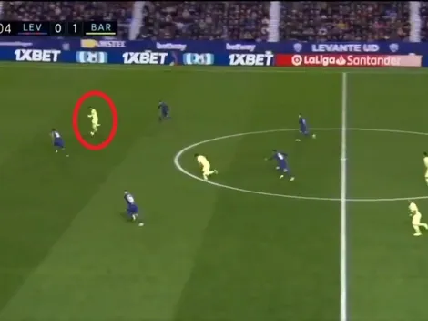 Messi voló, le ganó a todos los defensores rivales y de caño metió un golazo