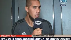 Maidana contó por qué Armani le hace acordar mucho a Barovero