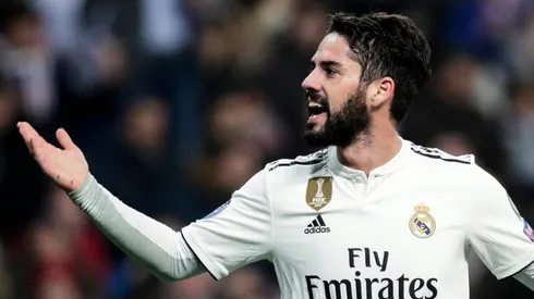 Isco se enoja en pleno partido de Champions League
