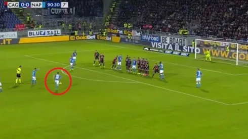 Magia de Milik para la victoria de Napoli.