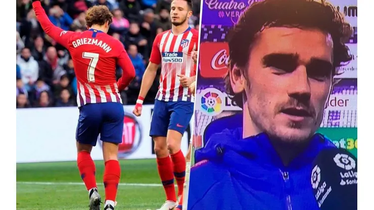 Griezmann bailó y declaró.