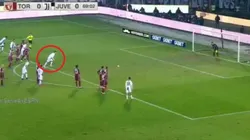 Le ejecución de Cristiano Ronaldo.