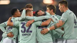 Bayern goleó de visitante.