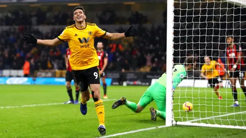 Foto de Raúl Jiménez, jugador de Wolverhampton.
