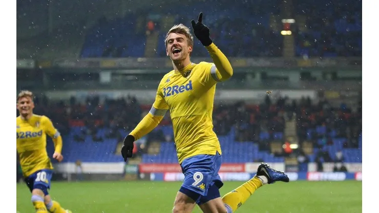 Patrick Bamford celebra su tanto.