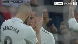 Un mes y cinco partidos después, Benzema hizo un gol con Real Madrid