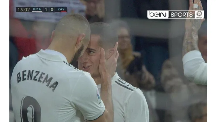 Un mes y cinco partidos después, Benzema hizo un gol con Real Madrid