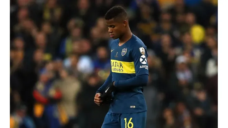 Barrios se fue expulsado en la final de Madrid.