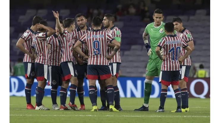 Foto de los jugadores de Chivas.