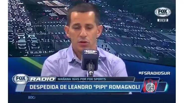 Leandro Romagnoli en Fox Sports Radio.