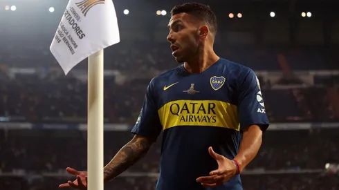 Foto de Carlos Tevez, jugador de Boca.