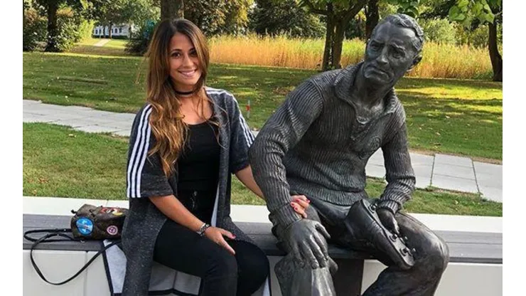 Foto de Antonella Roccuzzo, la pareja de Messi.